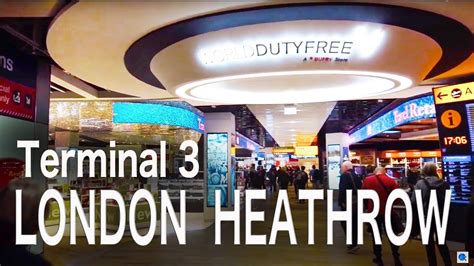 heathrow airport terminal 3 shopping.